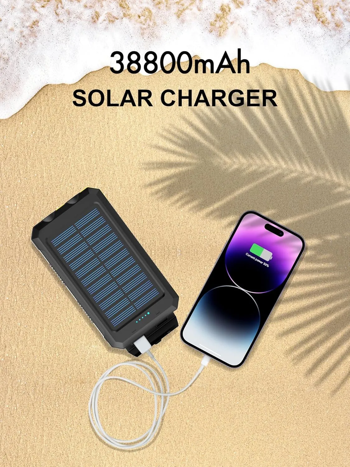 Solar Bank Power 38800mAh Best deal Free international delivery