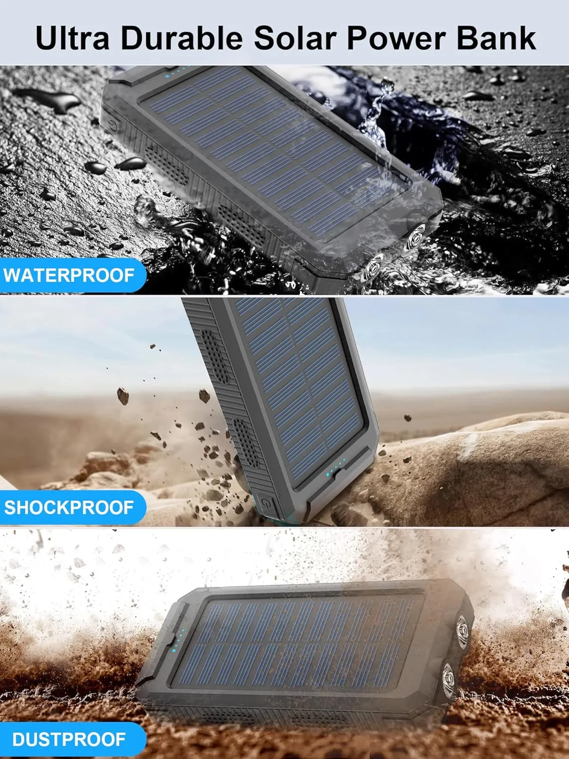 Solar Bank Power 38800mAh Best deal Free international delivery