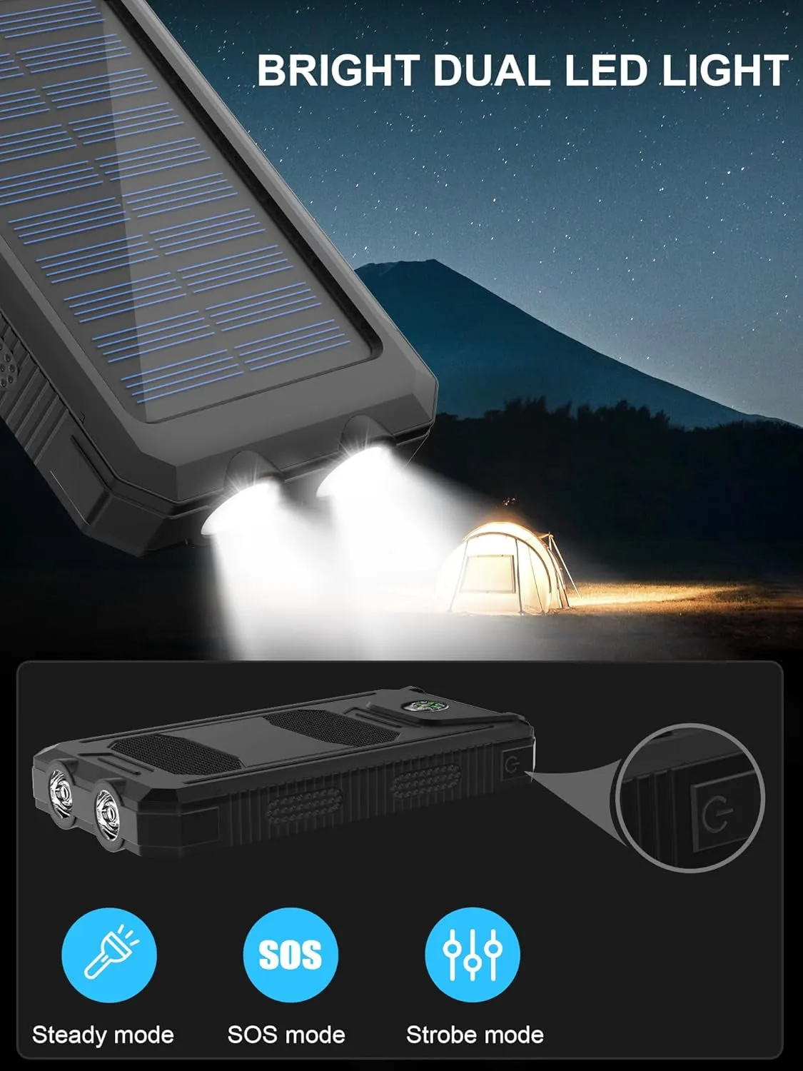 Solar Bank Power 38800mAh Best deal Free international delivery