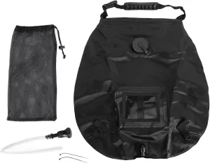 Solar Camping Portable Shower Bag with Solar Heating for Outdoor Camping Hiking Beach
