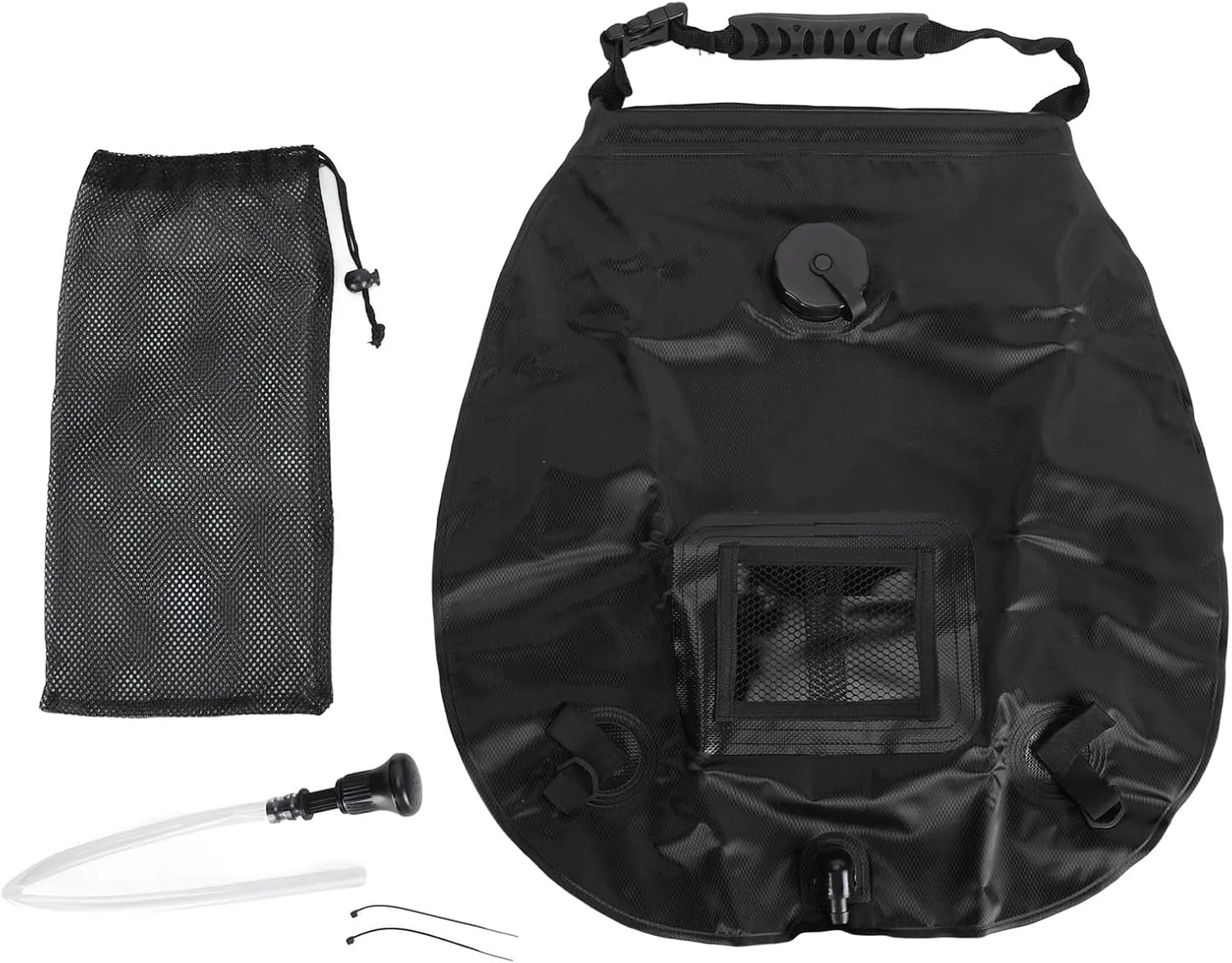 Solar Camping Portable Shower Bag with Solar Heating for Outdoor Camping Hiking Beach