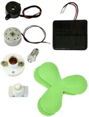 Solar Electric School Kit, Includes Components for Renewable Energy Projects, Ideal for Sustainability Education and Learning.