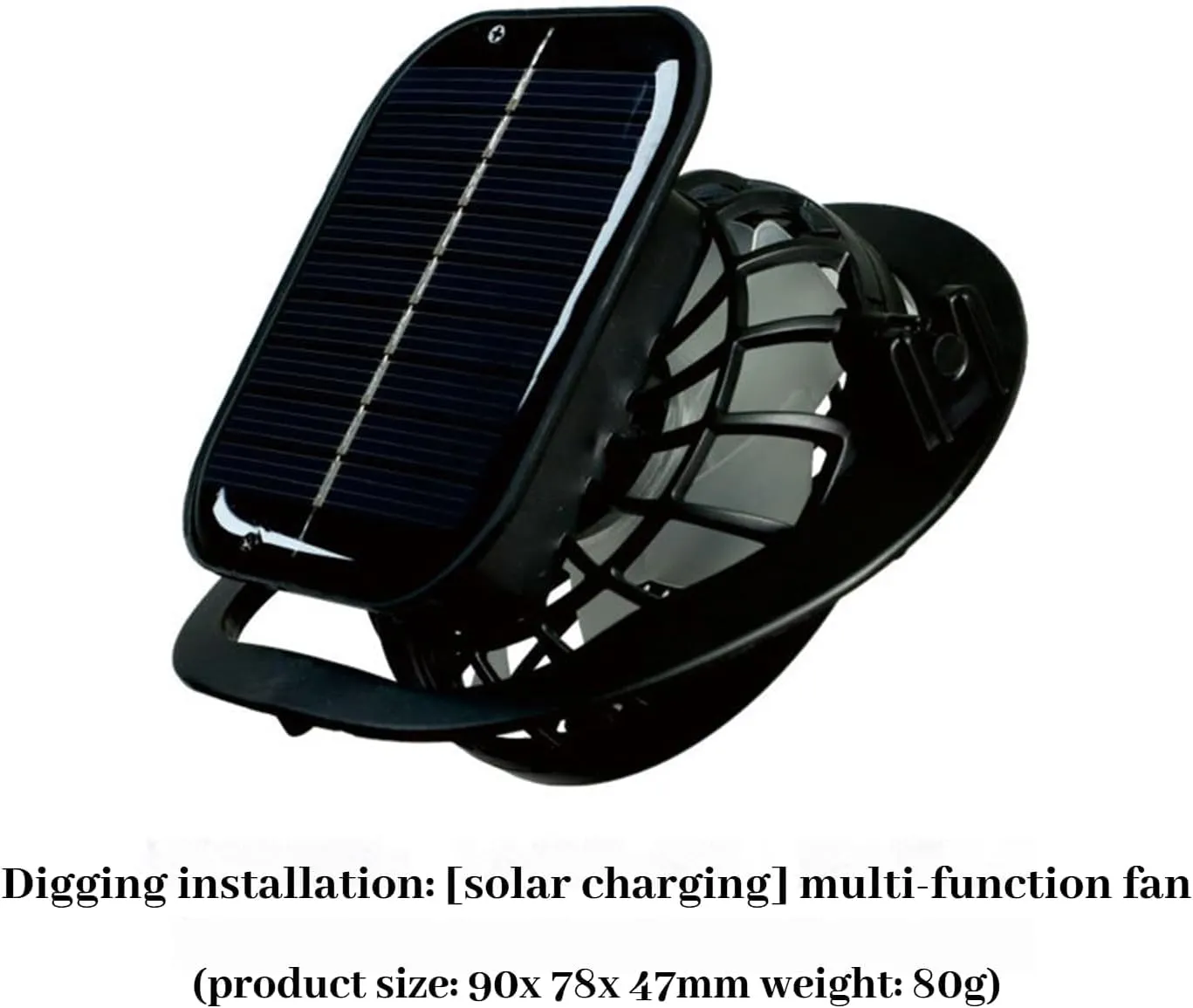 Solar Fan Hat, Wide Brim Solar Powered Fan Hat for Men Women, USB Charging UPF 50  Fishing & Beach Sombrero Sun Cap