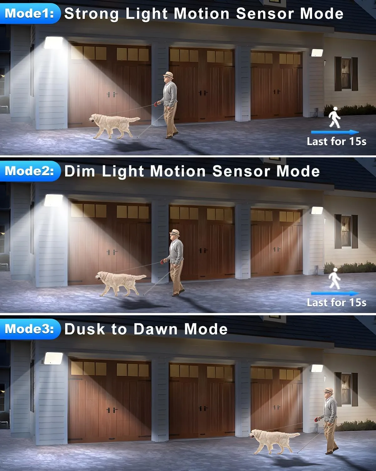 Solar Outdoor Lights, 172LED 3Modes Split Motion Sensor Lights with Remote Control, IP65 Waterproof Solar Flood Lights for Yard, Patio, Garden, Garage (1 Pack)