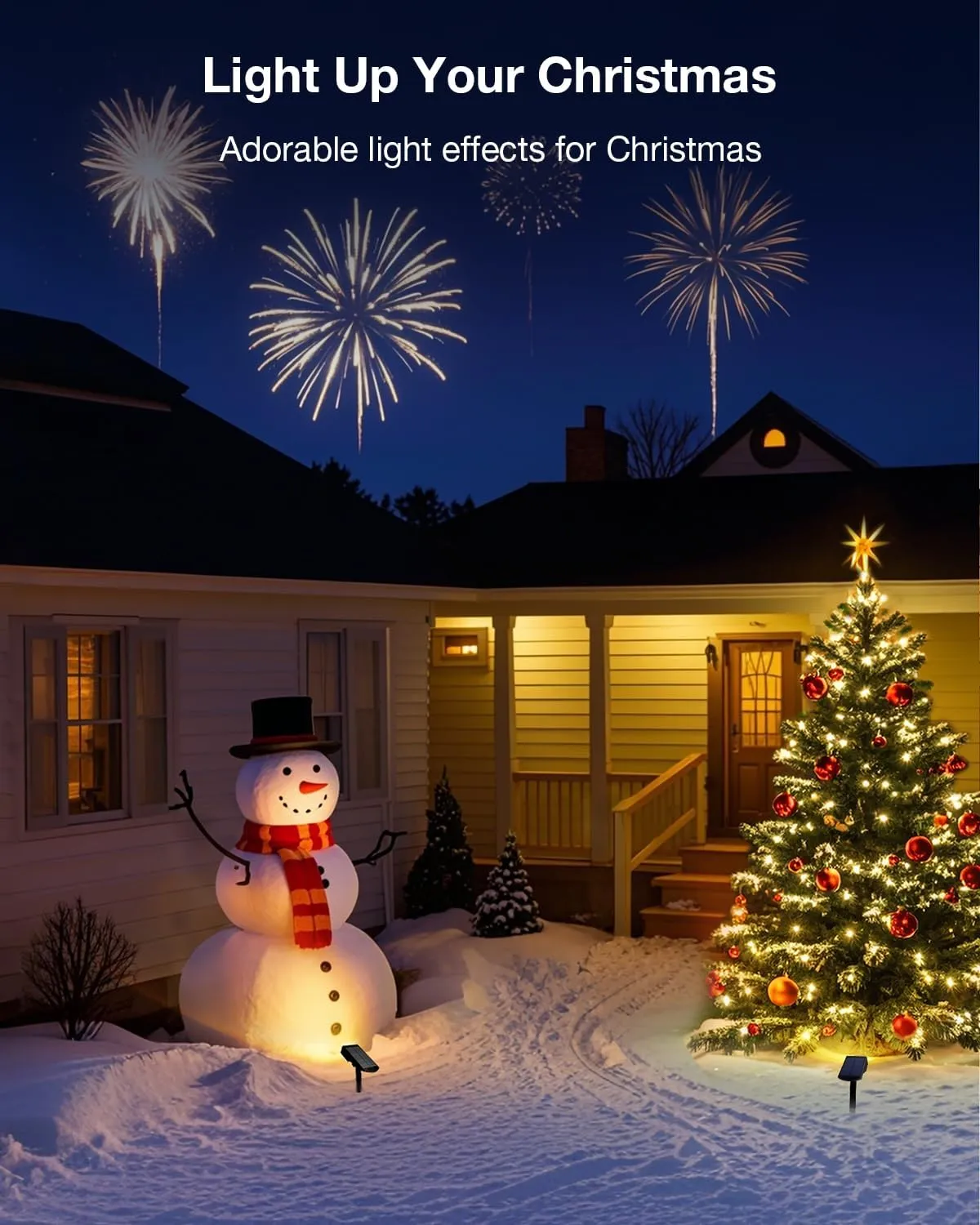 Solar Power Spotlight Outdoor Waterproof Landscape LED Accent Lighting for Yard, Tree, Plants, Walls, Path, Garden, Statues, Adjustable Brightness,Dusk to Dawn Long Lasting 6 Pack Warm White