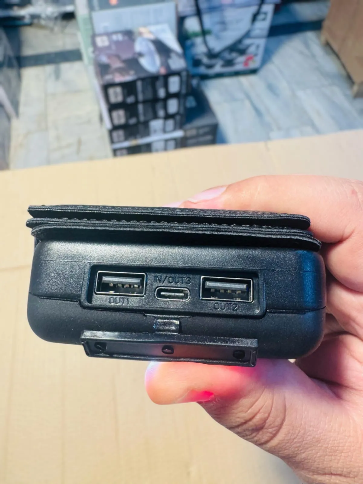 Solar Powered Power Bank 26800mAH K-27