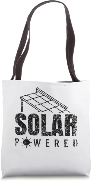 Solar-powered solar power solar energy Tote Bag