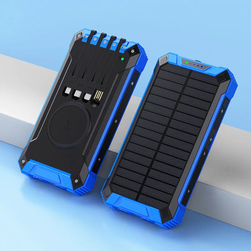 ⚡Solar tragbare drahtlose Powerbank⚡