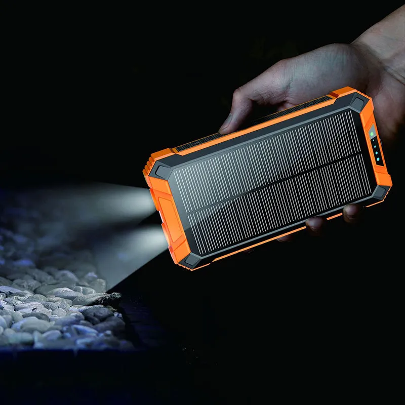 ⚡Solar tragbare drahtlose Powerbank⚡