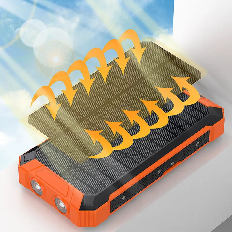 ⚡Solar tragbare drahtlose Powerbank⚡