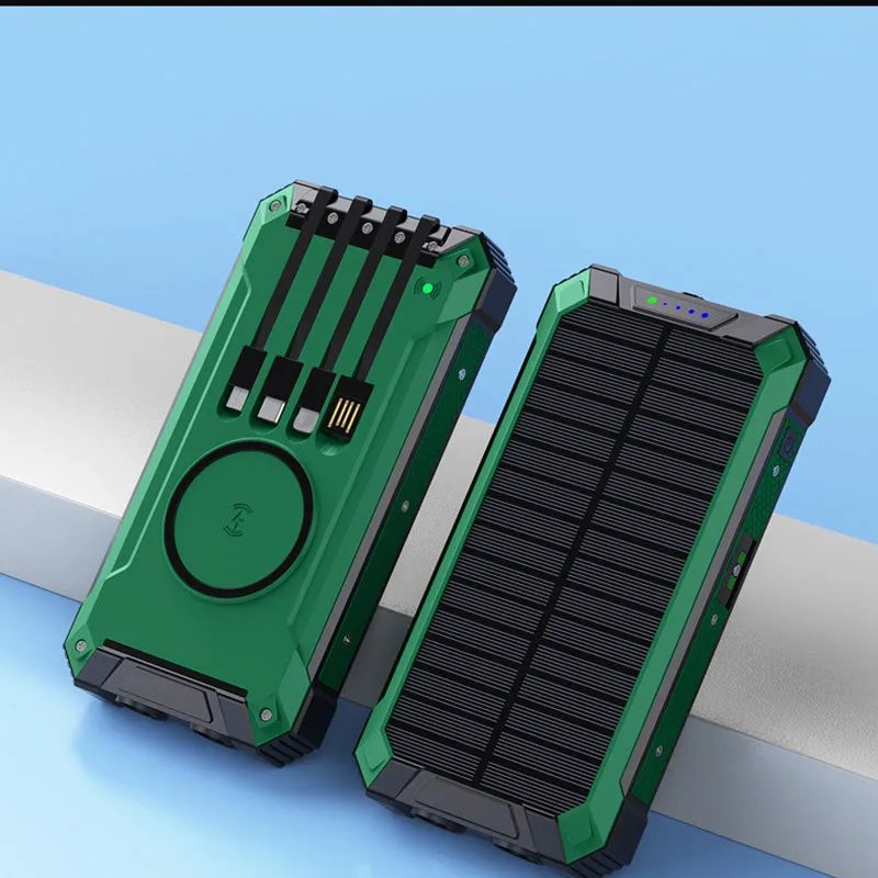 ⚡Solar tragbare drahtlose Powerbank⚡