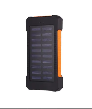 SOS 30000mAh Solar Power Bank Portable Charger External Battery Electric Charger Pack Waterproof Powerbank for iPhone Xiaomi LED