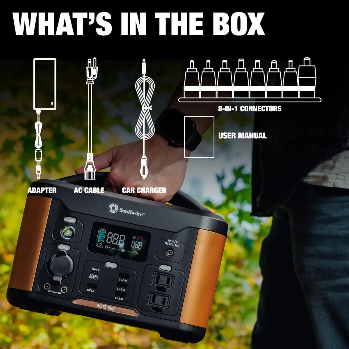 Southwire Elite 500 Series™ Portable Power Station - 53252
