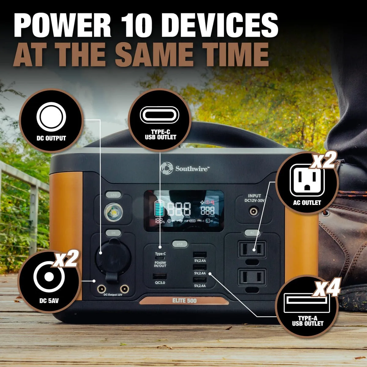Southwire Elite 500 Series™ Portable Power Station - 53252