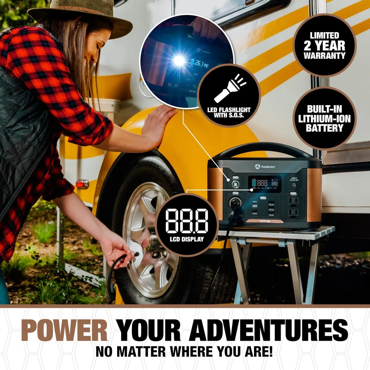 Southwire Elite 500 Series™ Portable Power Station - 53252