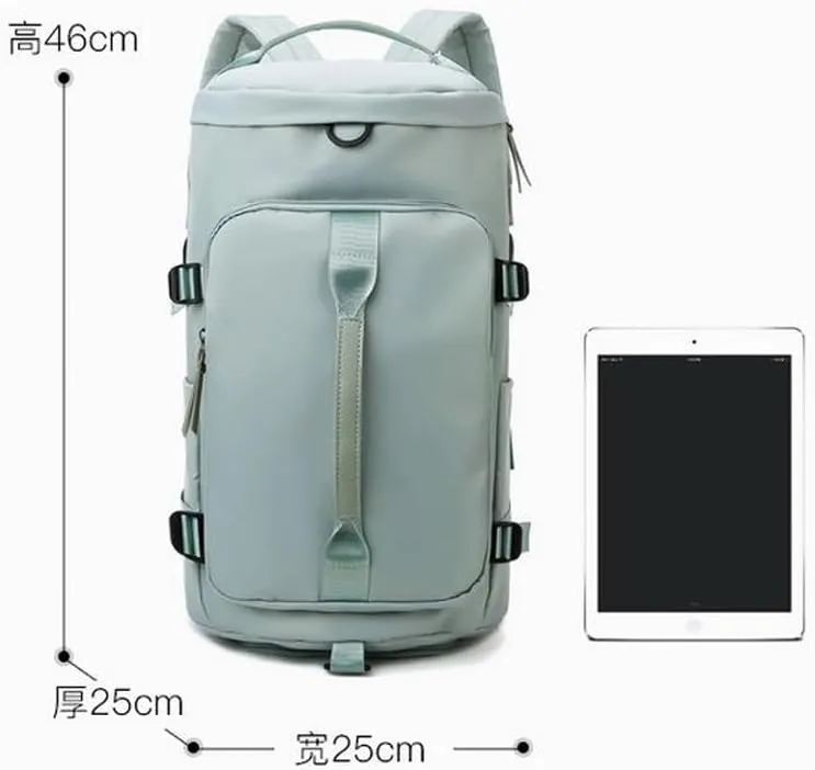 Sports and Fitness Bag Dry and Wet Separation Shoe Position Shoulder Yoga Bag Travel Backpack