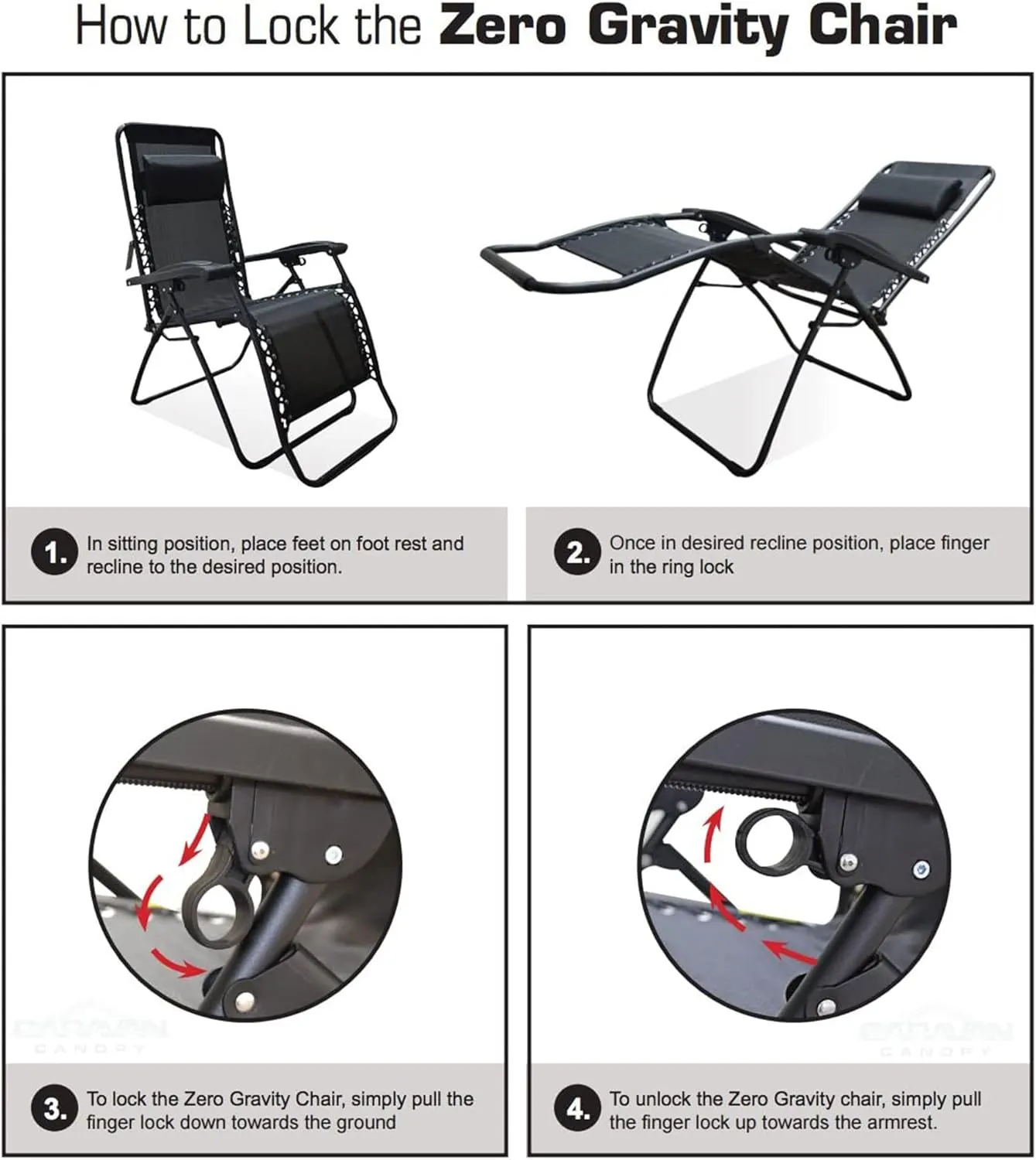 Sports Zero Gravity Outdoor Portable Folding Camping Lawn Deck Patio Pool Recliner Lounge Chair for Adults, Adjustable Headrest, Blue