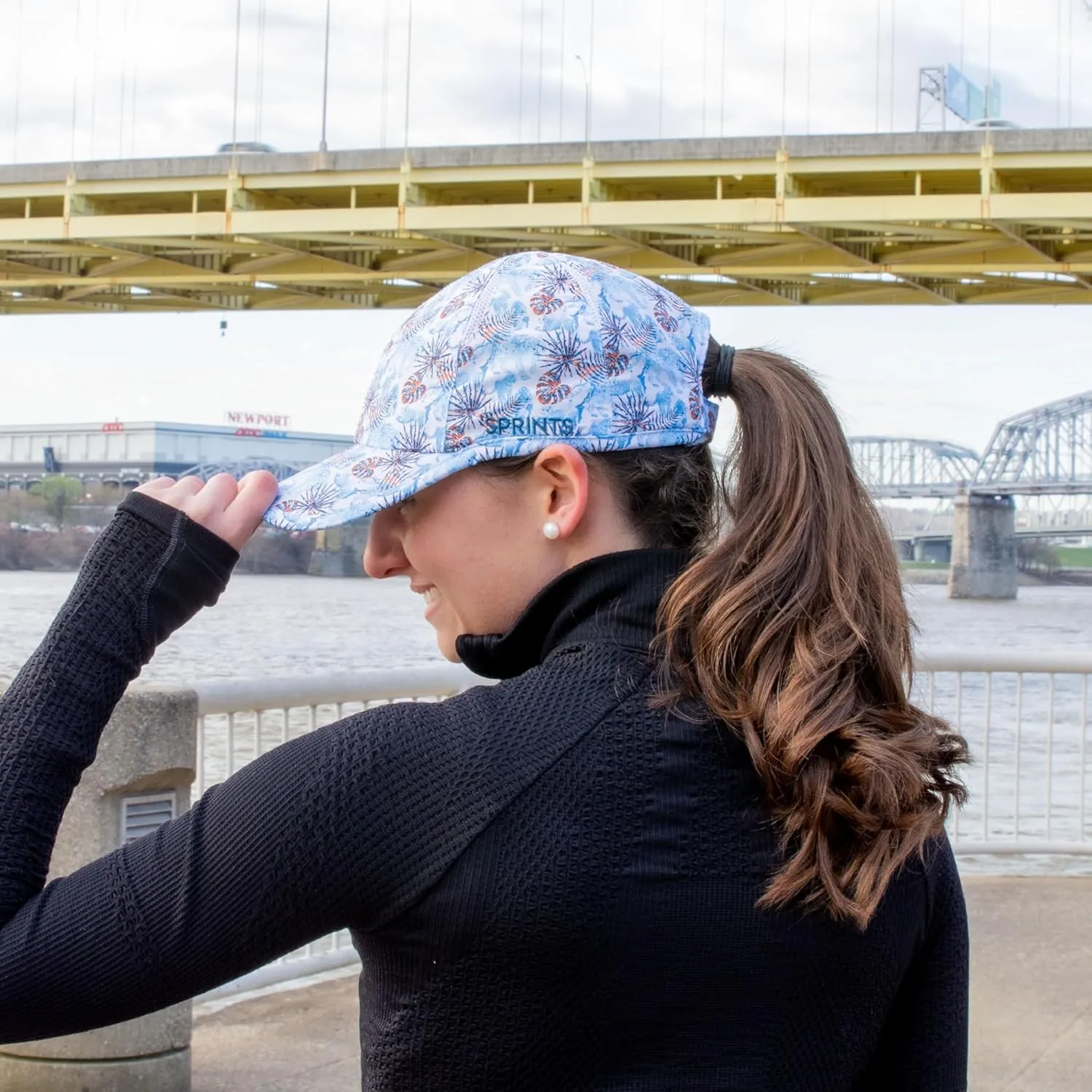 Sprints Race Day Performance Running Cap | The Lightweight, Quick Dry, Sport Hat, One Size, Unisex