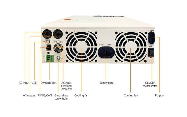 SRNE 48V 3,500W All-In-One Inverter/Charger