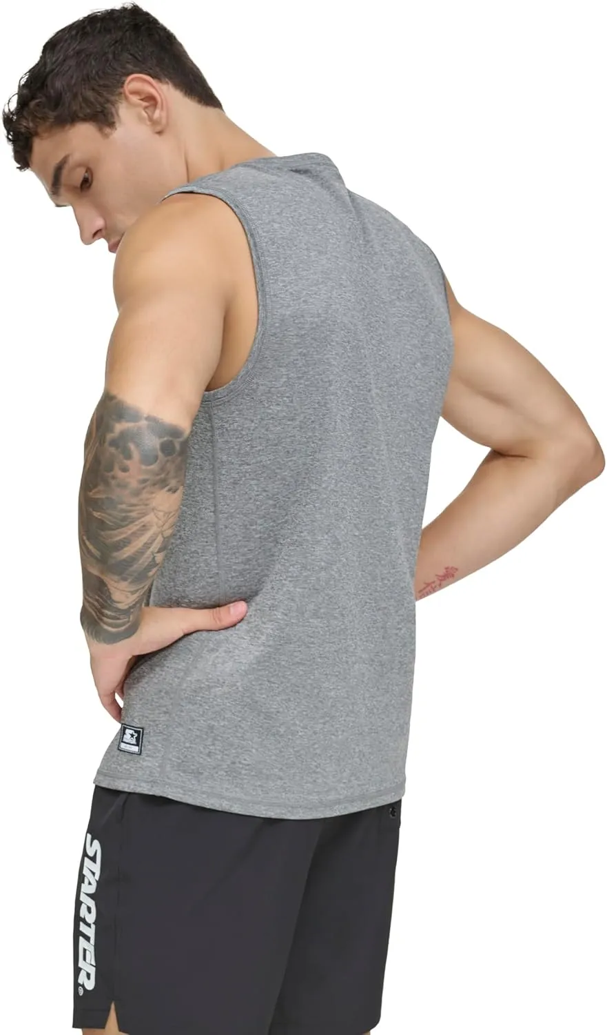 Starter Men's Quick Dry Sleeveless Lightweight UPF Active Top