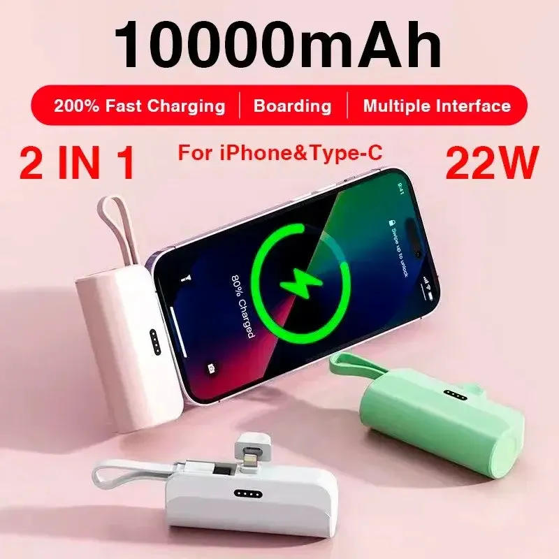 Stay Powered Anywhere with Our Mini Wireless Power Bank