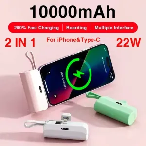 Stay Powered Anywhere with Our Mini Wireless Power Bank