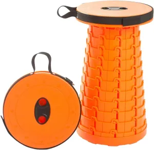 Stools Portable Folding Chair Folding Camping Stool Retractable Seat Suitable for Adult Camping, Fishing, Hiking, Barbecue
