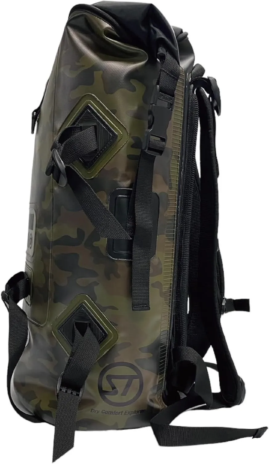 Streamtrail Dry Tank Waterproof Backpack, 10.9 gal (40 L), Camo Green