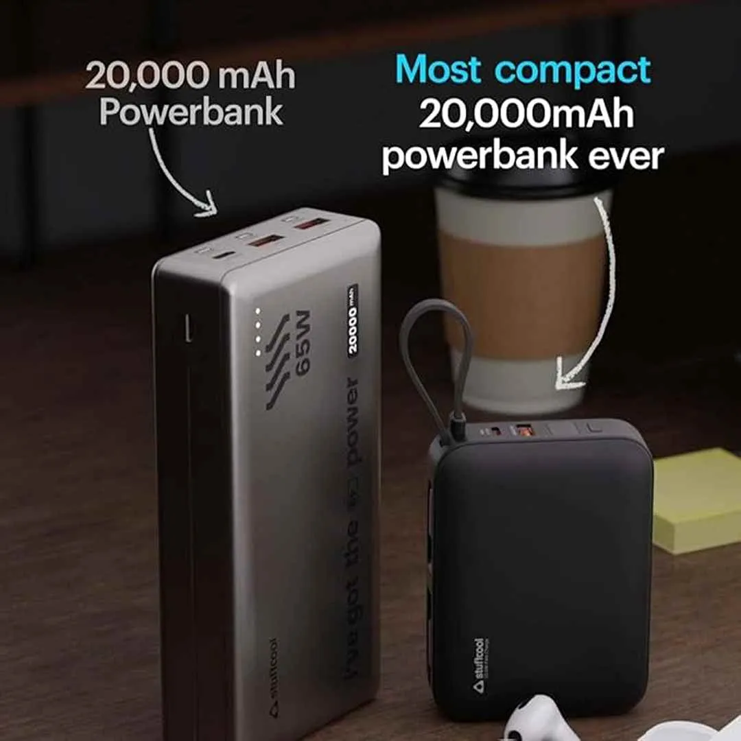 Stuffcool Maverick Mini 20,000mAh Powerbank