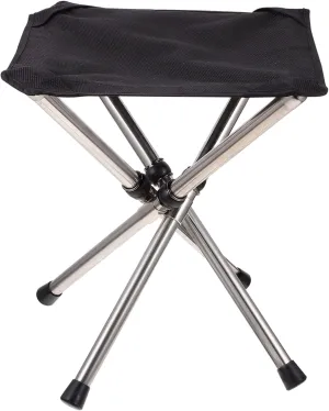 Sturdy Folding Stool Lightweight Outdoor Chair Compact Camping Stool Portable Beach Seat Folding Fishing Chair
