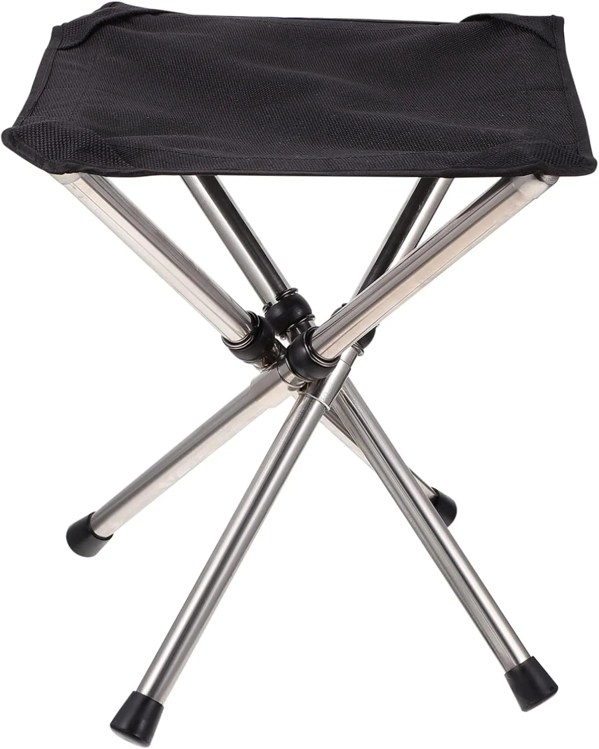 Sturdy Folding Stool Lightweight Outdoor Chair Compact Camping Stool Portable Beach Seat Folding Fishing Chair