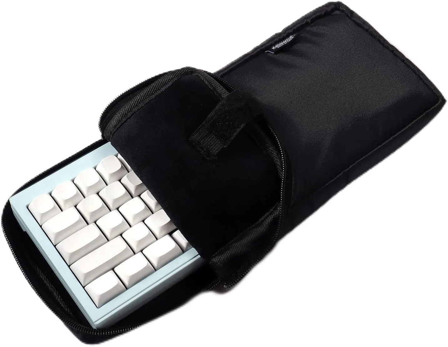 Sumgsn 60% Keyboard Case - Soft Travel Carrying Bag for Mechanical Keyboards, Waterproof and Shockproof Protection