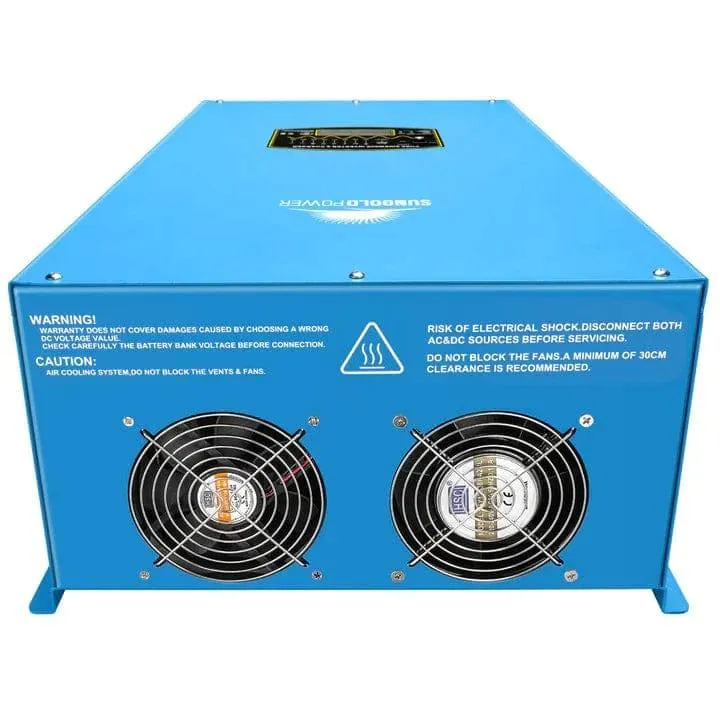 SunGoldPower 15KW 48V Split Phase Pure Sine Wave Solar Inverter Charger
