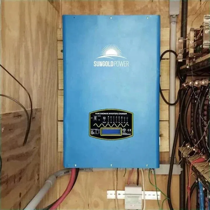 SunGoldPower 15KW 48V Split Phase Pure Sine Wave Solar Inverter Charger