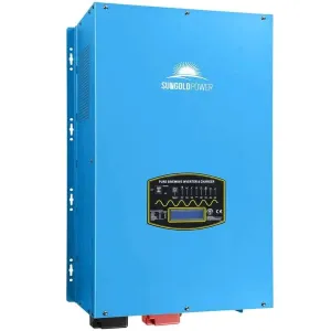 SunGoldPower 15KW 48V Split Phase Pure Sine Wave Solar Inverter Charger