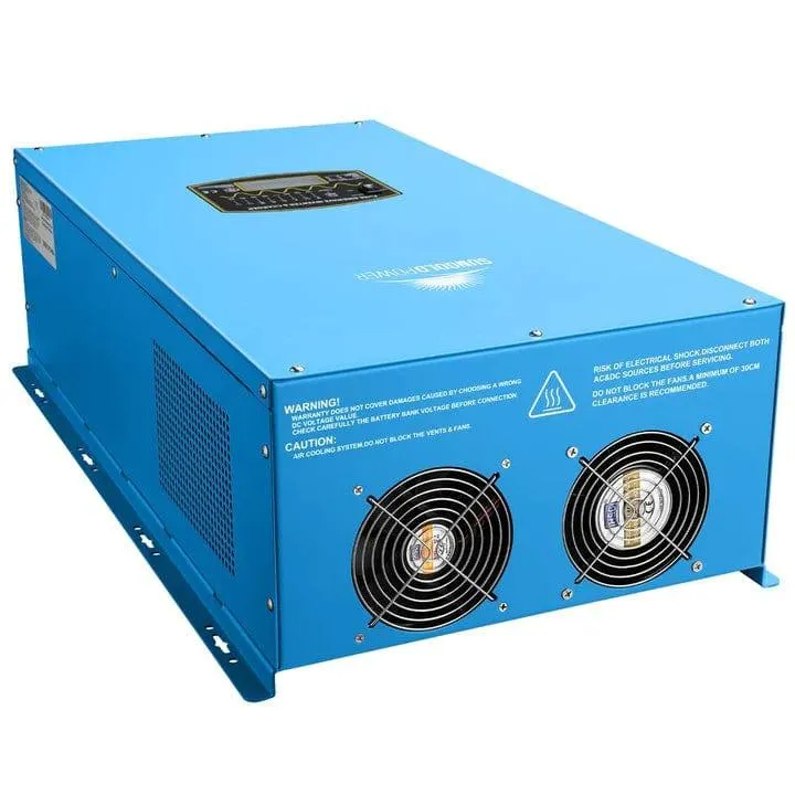 SunGoldPower 15KW 48V Split Phase Pure Sine Wave Solar Inverter Charger