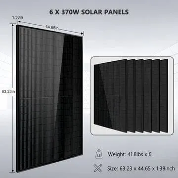 SunGoldPower SGK-PRO62 | 6000W Off Grid Solar Kit | 24VDC | 120V/240V