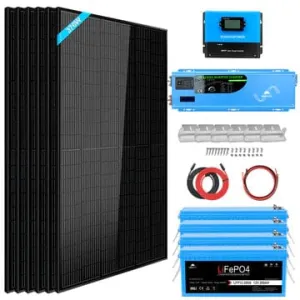 SunGoldPower SGK-PRO62 | 6000W Off Grid Solar Kit | 24VDC | 120V/240V
