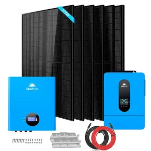 SunGoldPower SGM-655M | 6500W Off-Grid Solar Kit | 48VDC | 120VAC