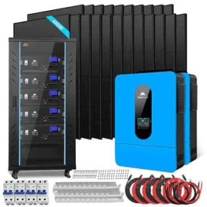SunGoldPower SGR-13K25E | 13KW Off-Grid Solar Kit | 48VDC | 120V/240V
