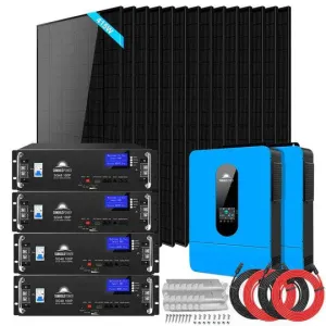SunGoldPower SGR-13KM | 13KW Off-Grid Solar Kit | 48VDC | 120V/240V