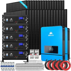 SunGoldPower SGR-16K25E | 16KW Off Grid Solar Kit | 48VDC | 120V/240V