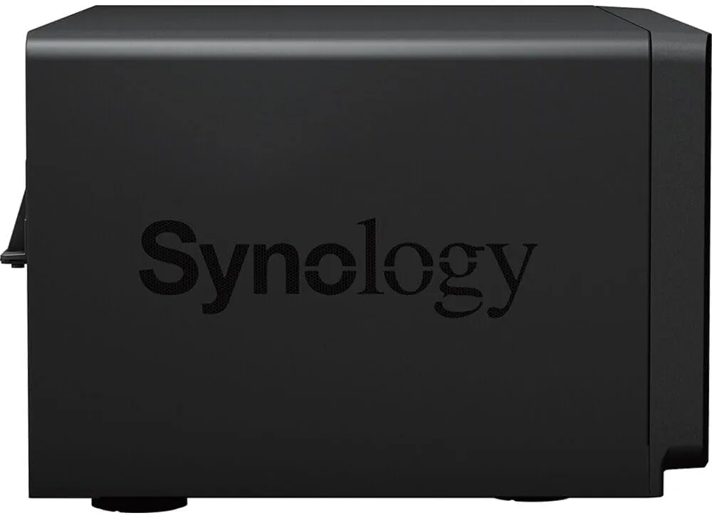 Synology DiskStation DS1823xs  NAS Server with Ryzen 3.35GHz CPU, 32GB Memory, 64TB HDD Storage, 1TB M.2 NVMe SSD, 1 x 10GbE LAN Port, DSM Operating System