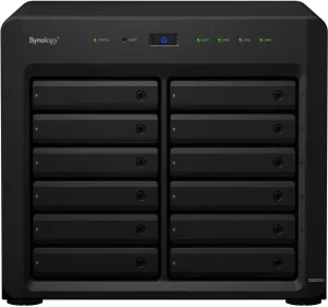 Synology DiskStation DS2422  NAS Server with Ryzen 2.2GHz CPU, 32GB Memory, 240TB HDD Storage, 4 x 1GbE LAN Port, DSM Operating System