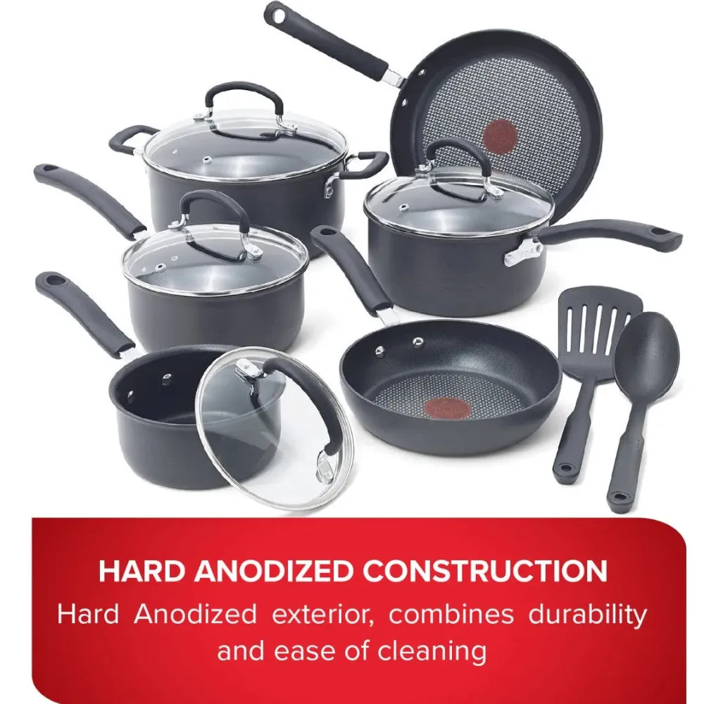 T-FAL E765SC75  Ultimate Hard Anodized Non-Stick 12 pc set - Blemished package with full warranty