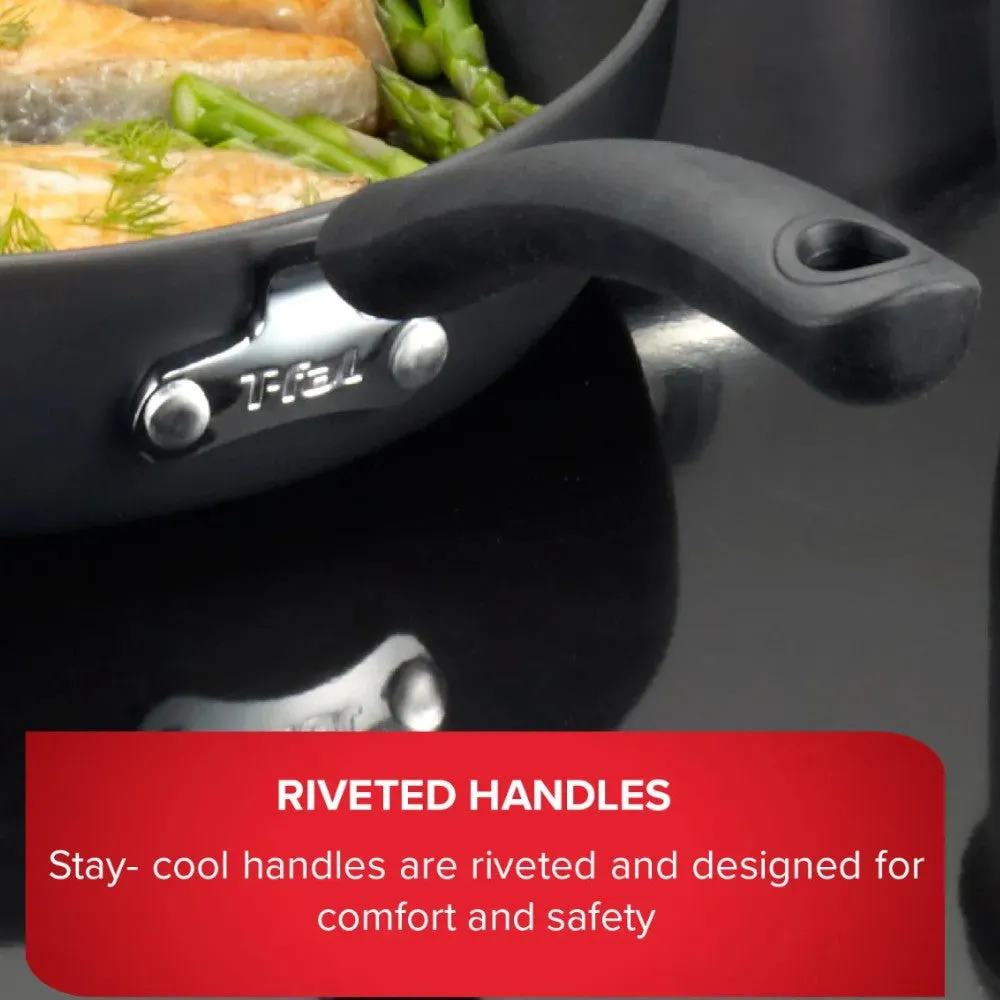 T-FAL E765SC75  Ultimate Hard Anodized Non-Stick 12 pc set - Blemished package with full warranty