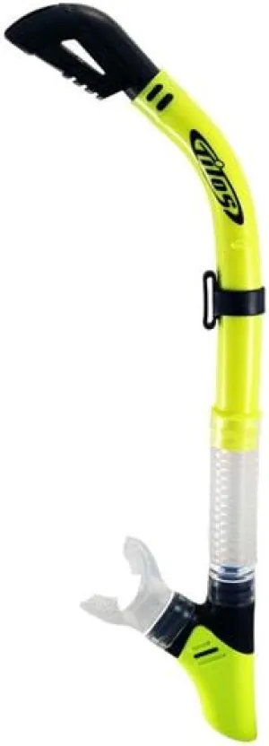 Tilos 100% Dry Snorkel - Ultimate Waterproof Breathing for Effortless Snorkeling Adventures