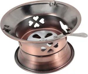 Totority Camping Cooking Gear Portable Stove Burner Metal Alcohol Stove Stable Base for Windy Conditions