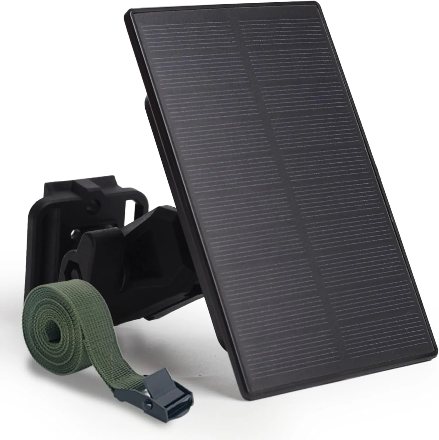 Trail Camera Solar Panel - Power Horse 6V/12V Solar Panel Kit with 5200mAh Battery for Hunting Camera, 1.7/2.1mm DC Connectors Fits Most, Solar Panel for Trail Cam