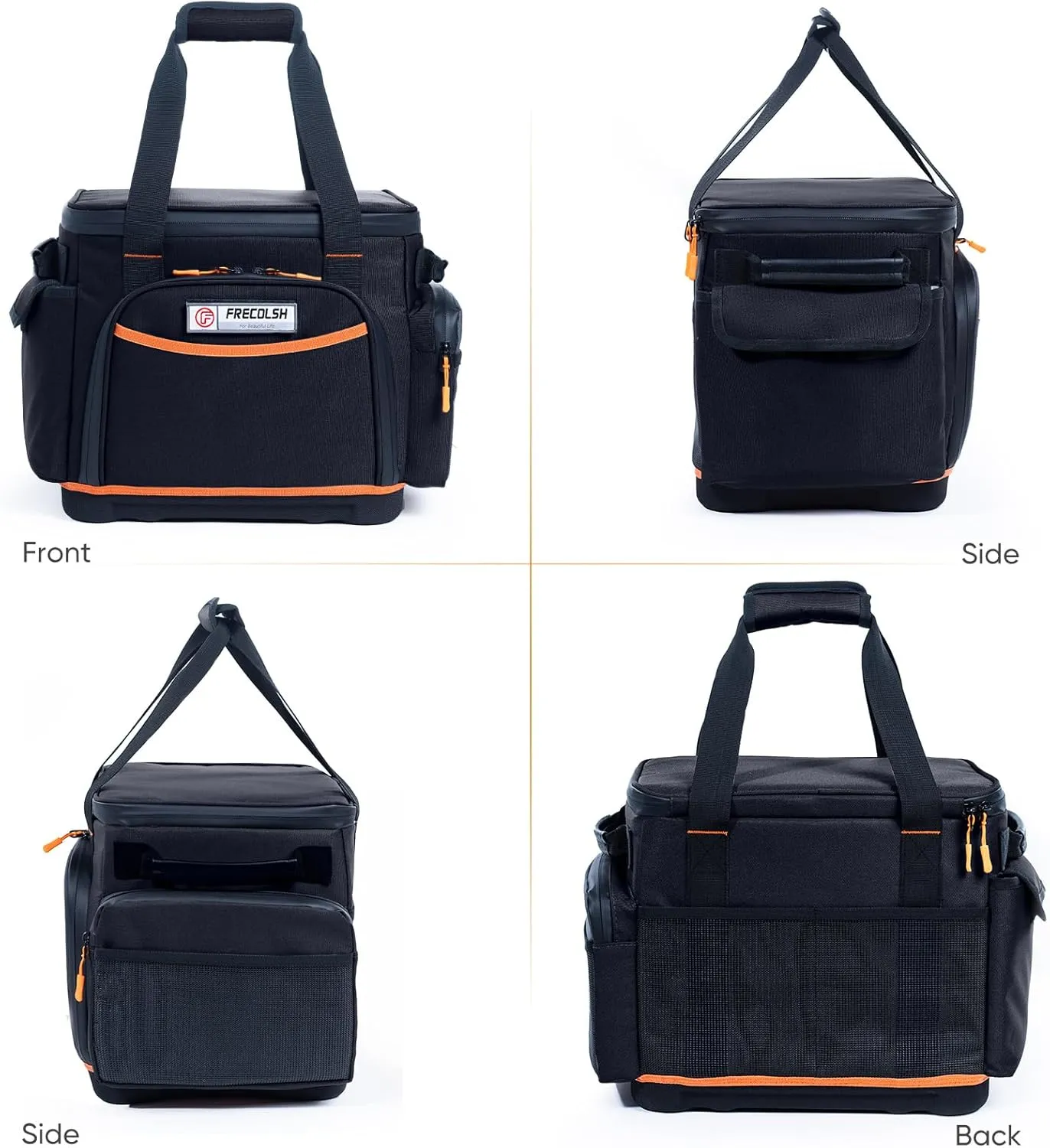 Travel Carrying Case Compatible with Jackery Explorer 1000, Portable Power Station Storage Case with Water- proof Bottom and Pocket for Jackery Accessories Solar Generator Storage Bag Only
